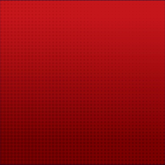 Vector fondo punteado de semitono rojo abstracto