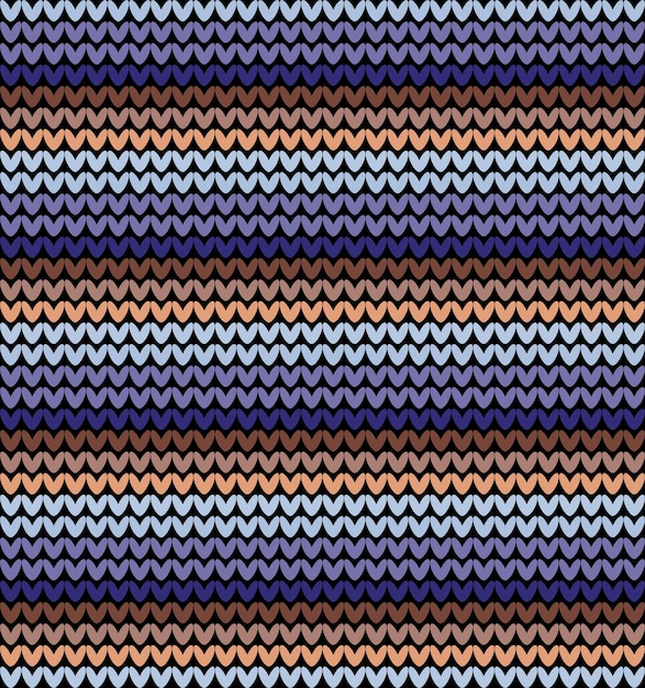 Fondo de punto sin costuras Patrón sin costuras de colores de punto