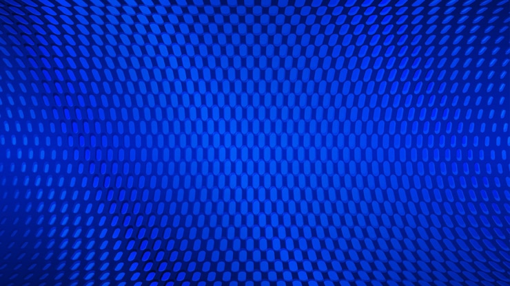 Vector fondo de puntos abstractos en colores azules