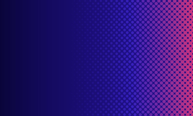 Fondo de puntos de semitono degradado oscuro
