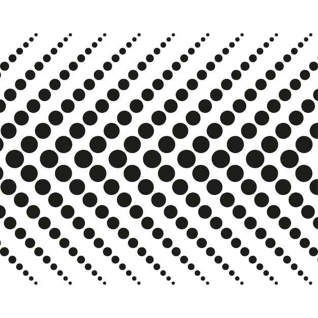 Fondo de puntos de semitono Ilustración vectorial EPS 10