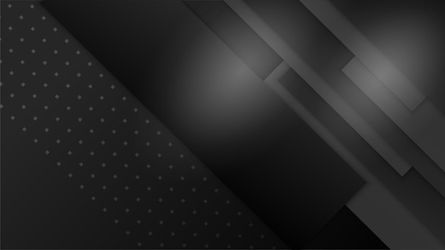 Fondo de puntos de semitono negro abstracto