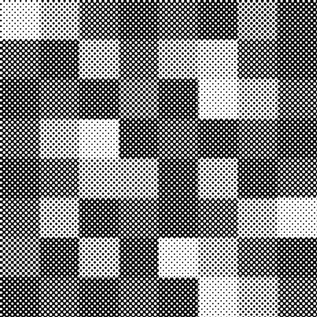 Fondo de puntos de semitono de vector, efecto de punto de desvanecimiento, mosaico, cuadrados
