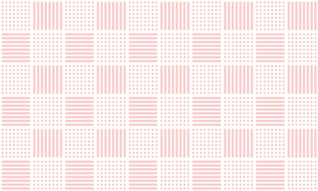 Fondo de puntos y tiras con estilo de patrón