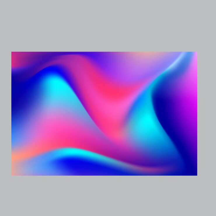 Vector fondo púrpura abstracto degradado vectorial con elementos geométricos vector onda brillante y dorada