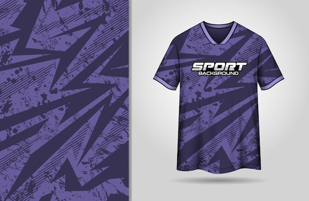 Fondo púrpura deportivo abstracto para el diseño de la camiseta