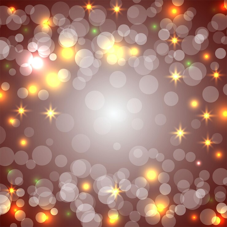 Vector un fondo púrpura con estrellas amarillas y un lugar para el texto