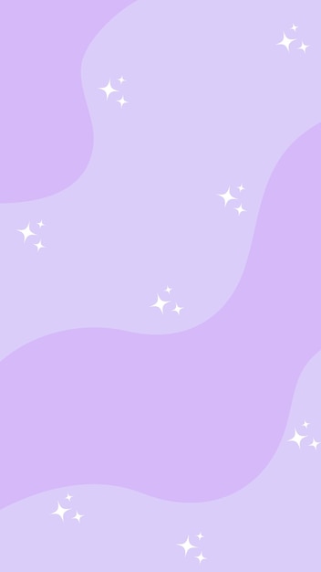 un fondo púrpura con estrellas y estrellas