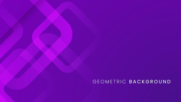Fondo púrpura geométrico abstracto con vector de fondo en forma de triángulo