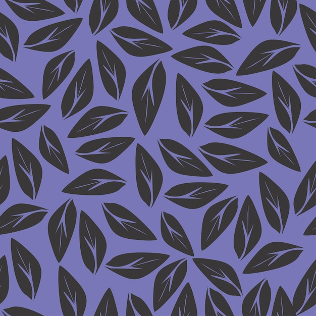 un fondo púrpura con hojas que parecen hojas