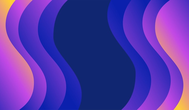 fondo púrpura líquido onda gradiente diseño