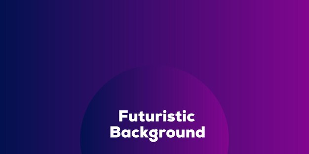 un fondo púrpura con las palabras futuro en él