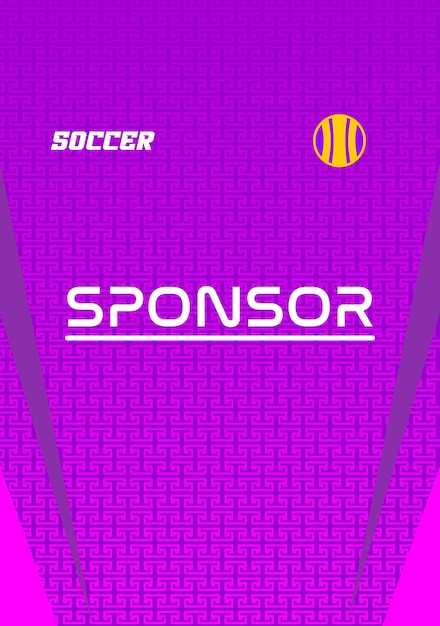 un fondo púrpura para la sublimación de la camiseta de fútbol