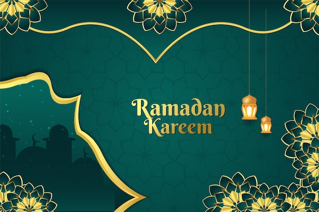 Fondo Ramadán estilo islámico