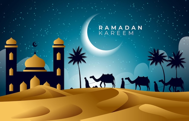 Fondo de Ramadán Kareem