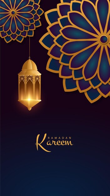 Vector fondo de ramadán kareem