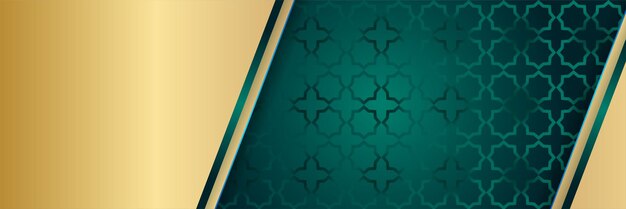 Fondo de ramadán de lujo con patrón arabesco verde oscuro estilo árabe islámico este Diseño decorativo para imprimir cartel cubierta folleto volante banner
