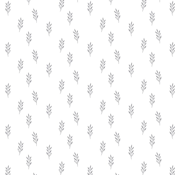 Vector fondo de ramas dibujadas a mano