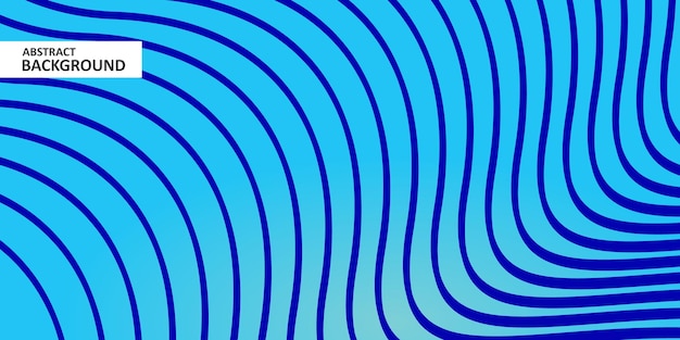 Fondo de rayas de onda azul abstracto