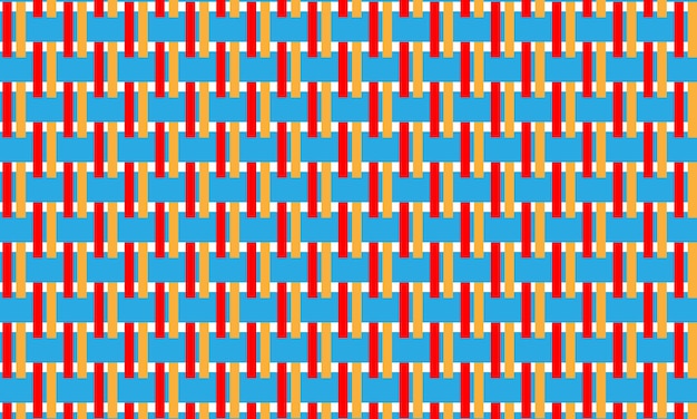 un fondo a rayas rojas y azules con un patrón a raya roja y azul