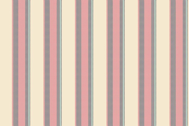 Fondo de rayas de tela de textil de textura vectorial con un patrón de líneas verticales sin costuras