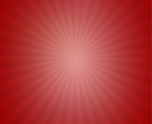 Vector fondo de rayo soleado rojo