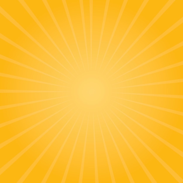 Fondo de rayos de sol amarillos para videos