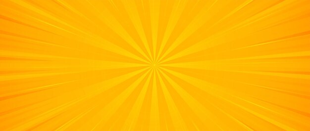 Fondo de rayos de sol Banner de verano