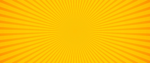 Vector fondo de rayos de sol banner de verano