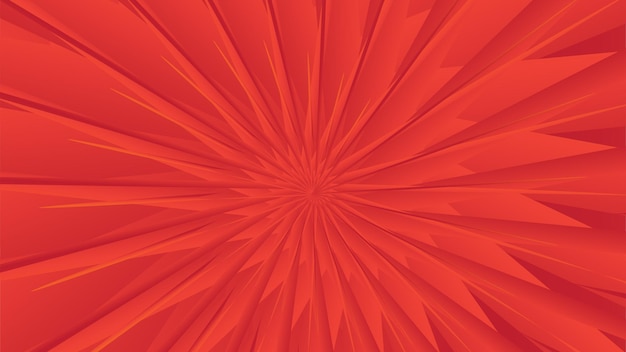 Fondo de rayos de sol rojo
