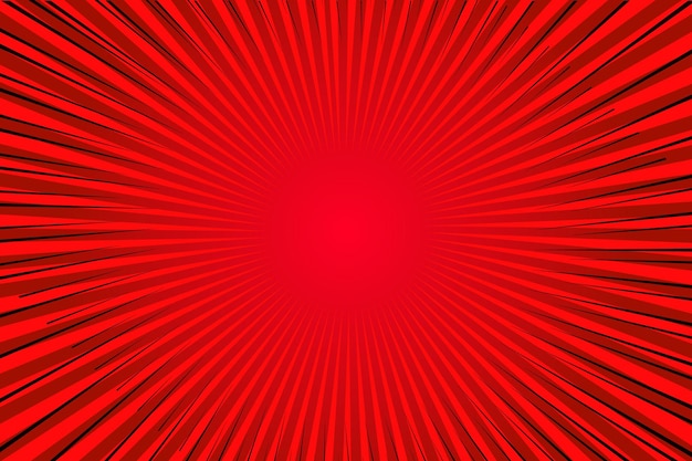 Fondo de rayos de sol rojos para una oferta o ventas con descuento