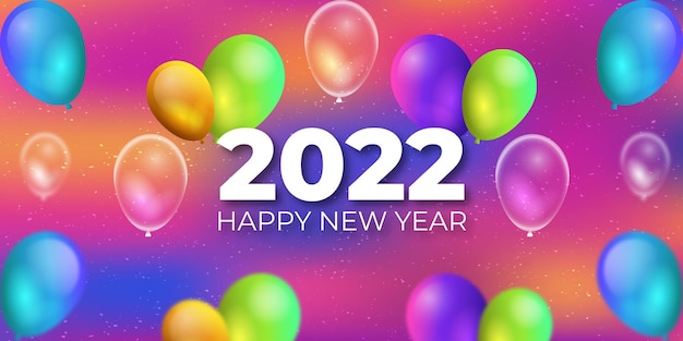 Fondo realista año nuevo 2022