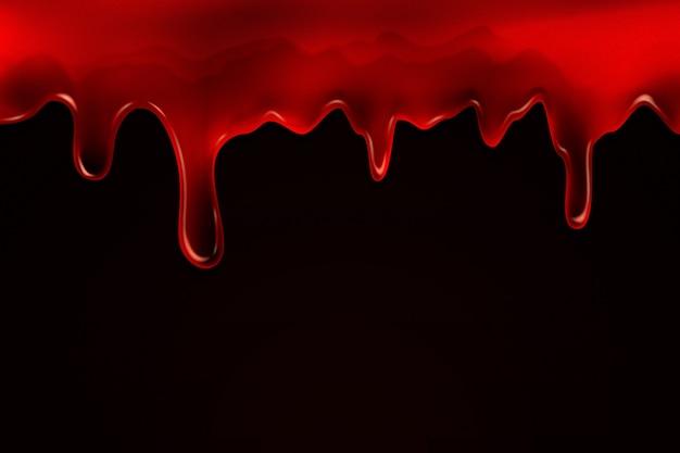 Fondo realista goteando sangre