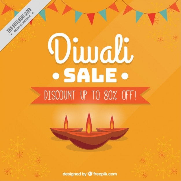 Fondo de rebajas de fiesta de diwali 
