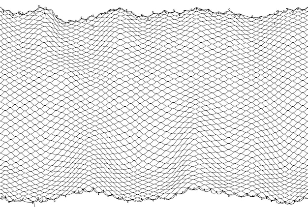 Fondo de red de pesca o patrón de red de pesca con textura de cuerda de pesca vector de red de mar o océano tela de red de pesca de líneas pescador o caza captura de malla limpia o marina patrón de celosía fondo
