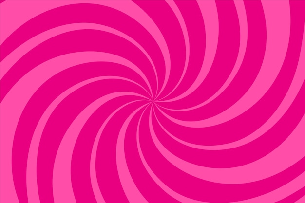 Fondo de remolino plano rosa