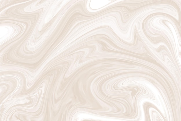 Vector fondo de remolino de textura de tinta de mármol líquido beige abstracto