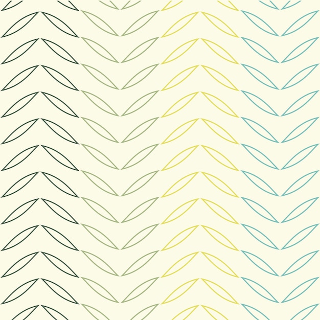 Fondo de repetición abstracta de patrón de vector geométrico de chevron verde