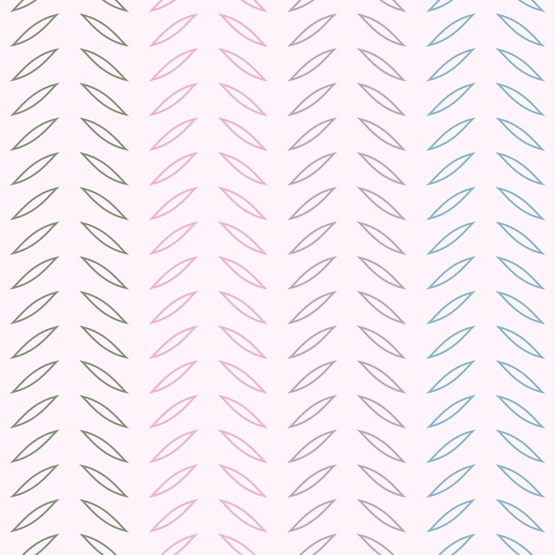 Fondo de repetición abstracta de patrón de vector geométrico pastel