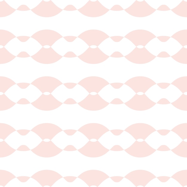 Fondo de repetición abstracta de patrón de vector geométrico rosa y blanco pastel