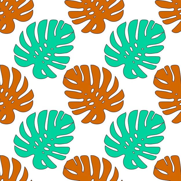 Fondo de repetición de la temporada de otoño. diseño de mosaico textil