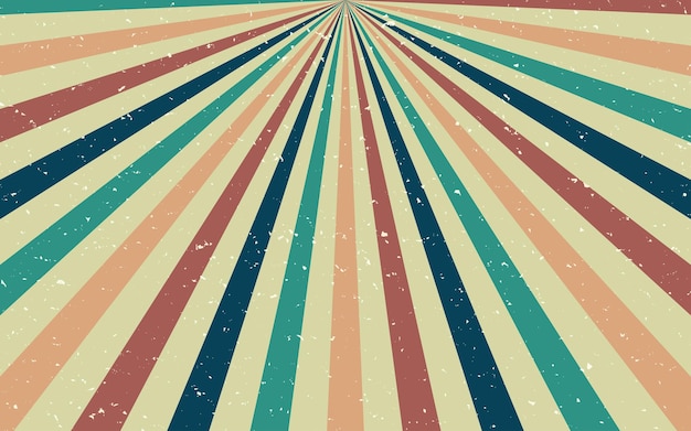 Fondo retro de la luz del sol con textura grunge