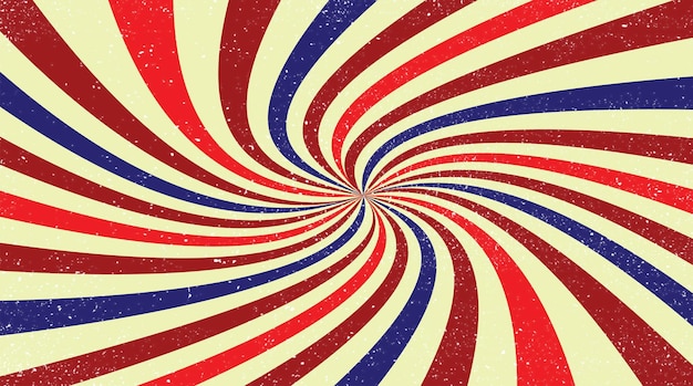 Fondo retro de rayas vectoriales