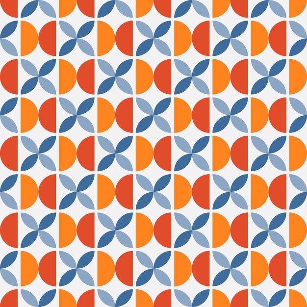 Fondo retro simple de patrones sin fisuras