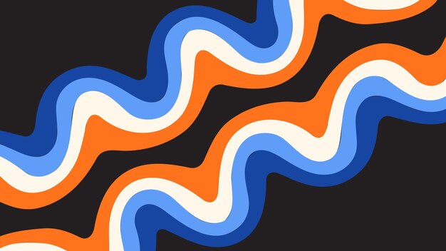 Fondo retrógrado abstracto
