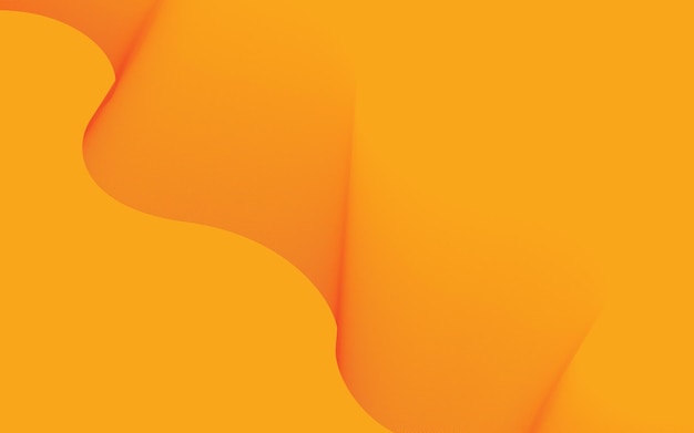 Fondo rojo abstracto con círculos Composición de formas dinámicas Ilustración vectorial