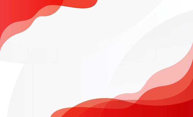 fondo rojo abstracto con curva en blanco