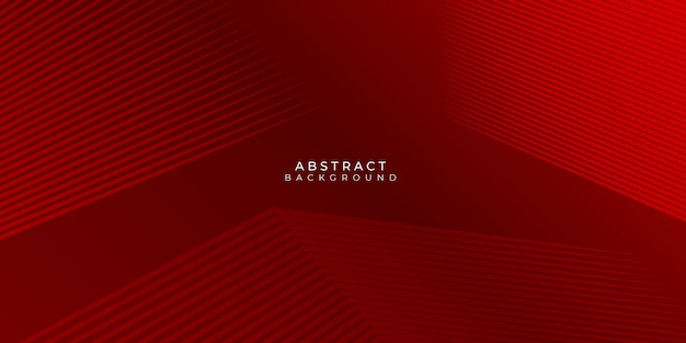 Fondo rojo abstracto moderno con rayas de línea e ilustración de efecto brillante. Adecuado para negocios, corporativos, banner, telón de fondo y mucho más.