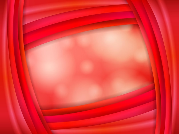 Fondo rojo abstracto