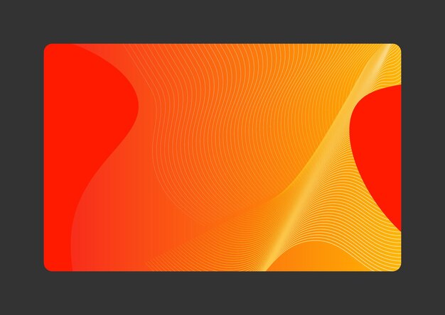 un fondo rojo y amarillo con ondas y líneas